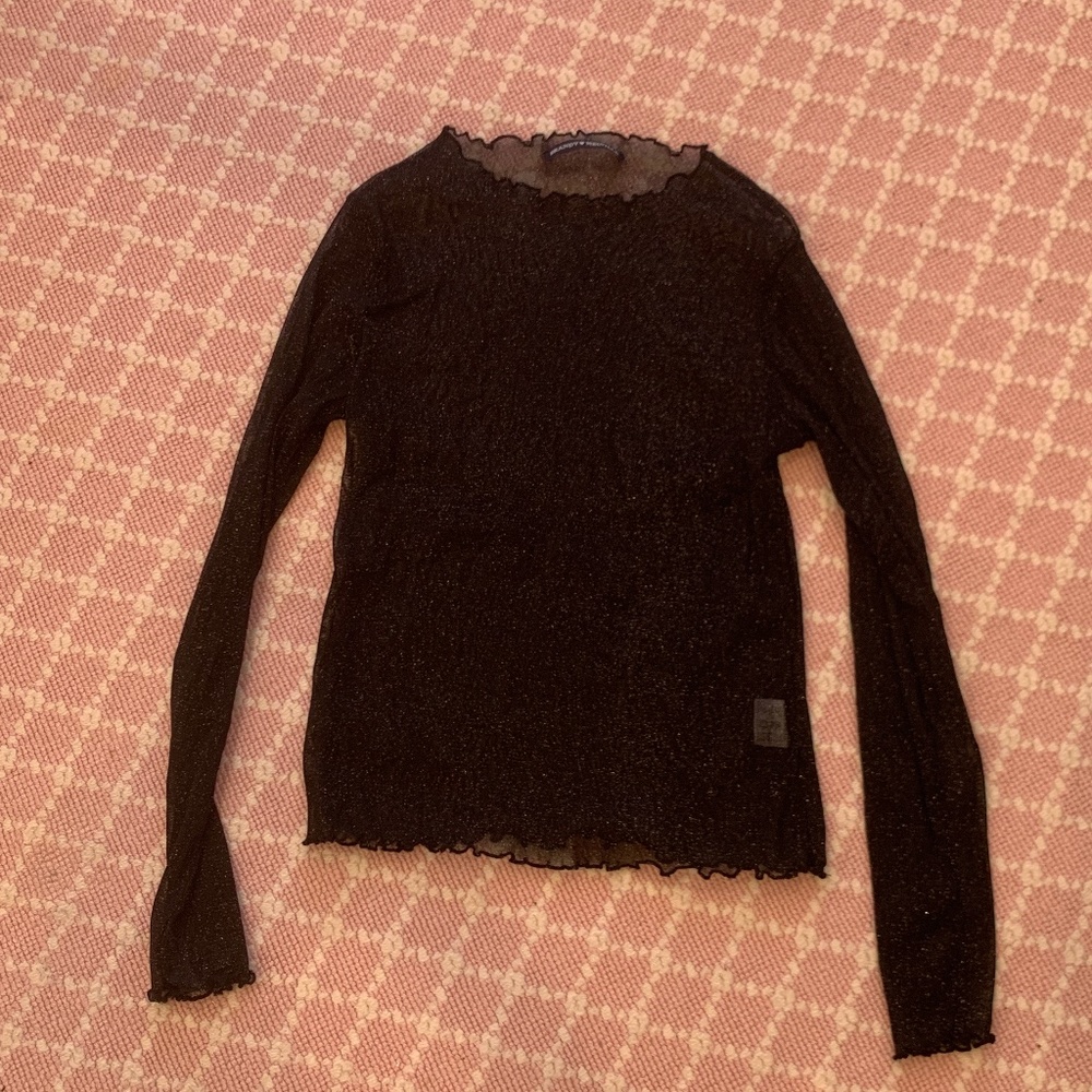 Brandy Melville Sparky Mesh Top